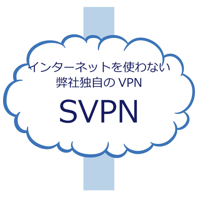 あんしんDCファイル保管の仕組み SVPN